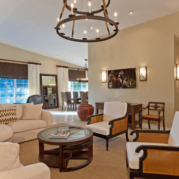 True Equestrian Living Room