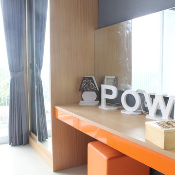 Interior Apartemen Dago Suite 1 Bed Room Harley Davidson
