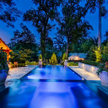 Perimeter Overflow Pool and Spa
