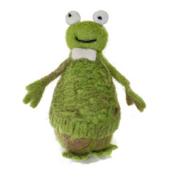 Shea's Wildflower - Karl The Bowtie Frog, 6" - Artificial Flower Arrangements