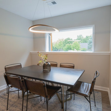 Lenexa, Kansas Basement Remodel with Speakeasy-Inspired Entertaining Bar