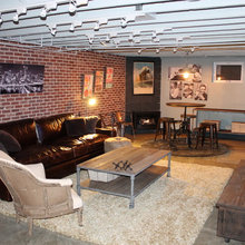 Industrial Basement Remodel
