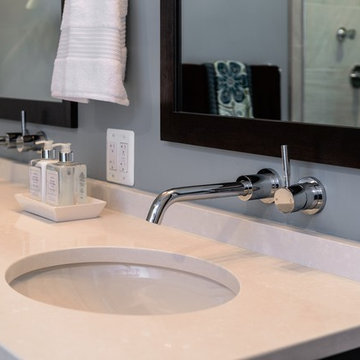 Reston Transitional_2 Master Bathroom