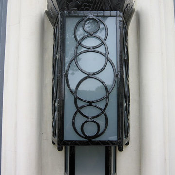 Art Deco Exterior wall lantern
