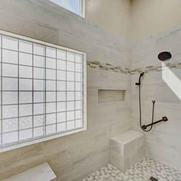 Modern Master Bathroom in Green Valley Ranch