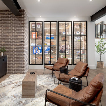 Luxury Custom Home Gaming Space Recreation Room