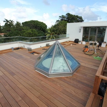6,000 Sq/ft Ipe Roofdeck Private Residence North Miami Beach, FL