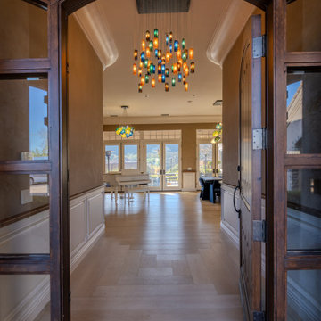 Glass Lighting Highlighting Architectural Transitions