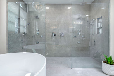 Bathroom - bathroom idea in Huntington