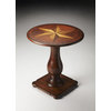 Butler Pedestal Table, Plantation Cherry