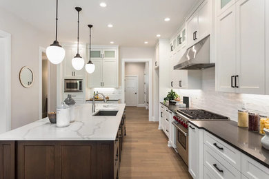 Kitchen photo in Charlotte