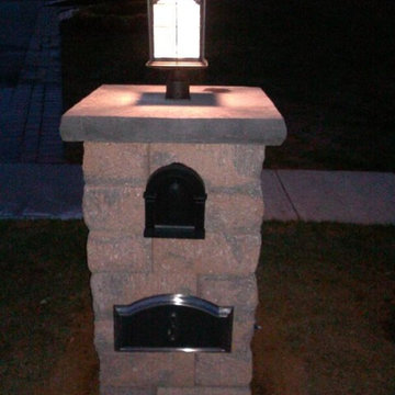 Block and Brick Mailboxes