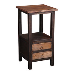 Sunset Trading Cottage Two Drawer End Table - Side Tables And End Tables