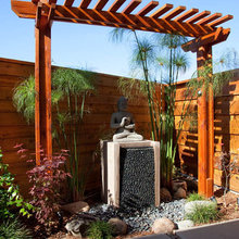 front courtyard