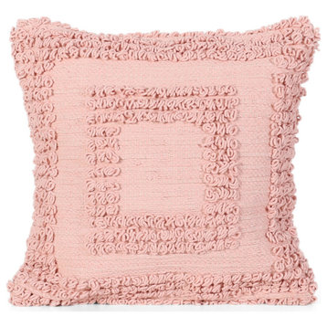 Amaryllis Boho Cotton Pillow Cover