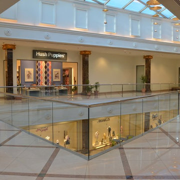Frameless Glass Balustrade for Plaza in Riyadh Saudi Arabia