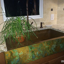 Farmer sink rustic