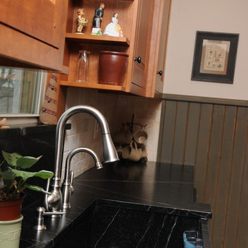 Cherry Shaker Kitchen