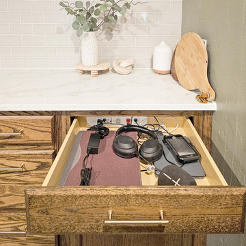 Kitchen In-Drawer Charging Outlets