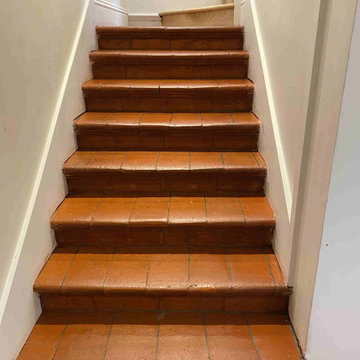 Renovating a Terracotta Tiled Staircase in Maidenhead