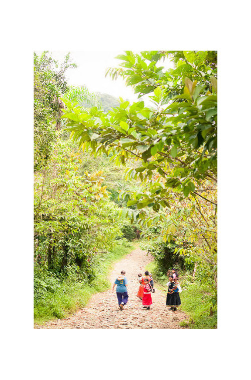 Mud boots and rainforest clothing