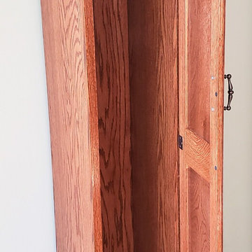 Red Oak Tower Cabinet