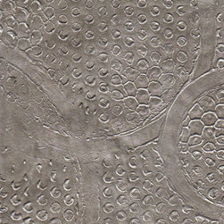 Otreffeck Silver - Wallpaper