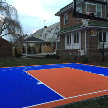 Backyard Basketball Court