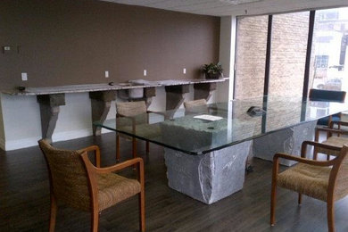 Unique Table Base For Office - This One Construction Office Conference Room
