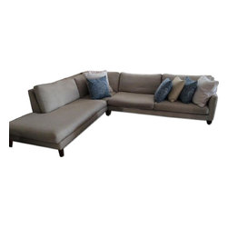 Thayer Coggin Notti Sectional Sofa - Sectional Sofas