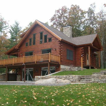 Real Log Home Model