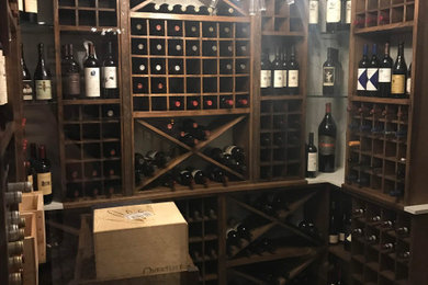 Inspiration for a wine cellar remodel in New York