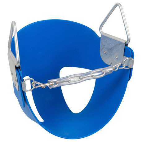 Half-Bucket Swing Seat, Blue