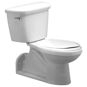 PROFLO PF1606PA ADA Height Elongated Toilet Bowl Only - White