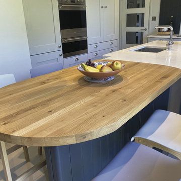 Blend of contemporary and traditional incorporating Fred's dog bed in Gurnard
