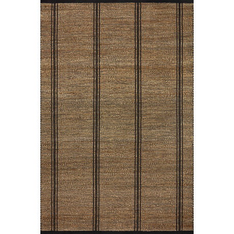 Angela Rose x Loloi Colton Natural / Black 2'-6" x 8'-0" Runner Rug