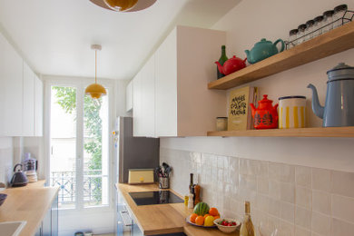 Idées déco pour une cuisine contemporaine.