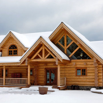 Roosevelt Log Home Design