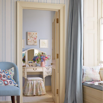 Cottage Patchwork Pale Seaspray Fabric