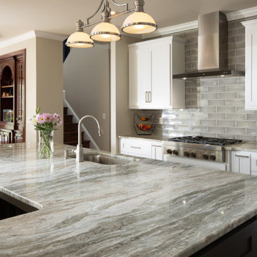 Fantasy Brown Marble Slabs Countertops