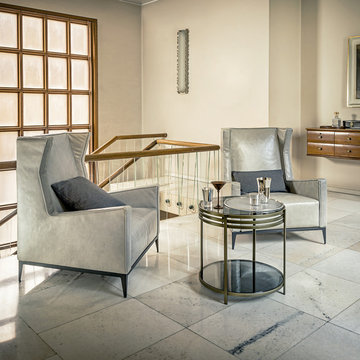 Selling: Goldfinger Lounge Chair, Ula Side Table
