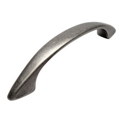 Cosmas - Cosmas 1387WN Weathered Nickel 3&rdquo; (76mm) CTC Cabinet Pull [25-PACK] - Cabinet And Drawer Handle Pulls