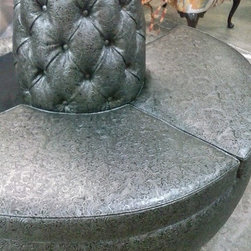 Circle Leather Banquette Sofa - Products