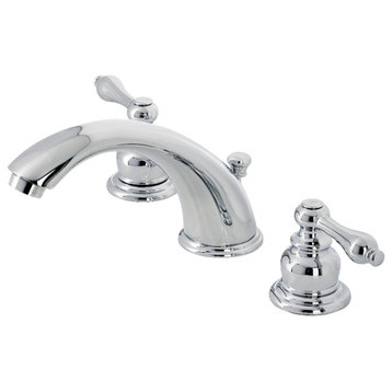 Kingston Brass KB971ALB Widespread Bathroom Faucet, Polished Chrome