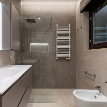 bagno doccia walk-in