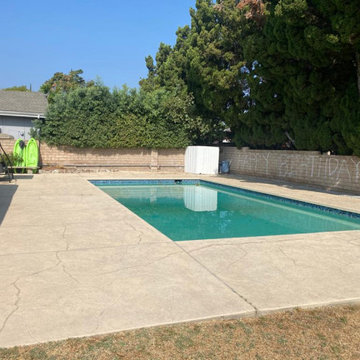 Pool Plaster Before and After