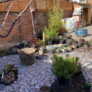 Small garden for Victorian terraced house