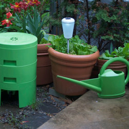 Composter, Solar Light and Watering Can - Watering Cans