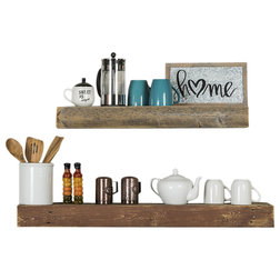 Rustic Display And Wall Shelves  by (del)Hutson Designs