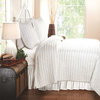 Greenland Home Ruffled Quilt And Sham Set, 2-Piece  Twin